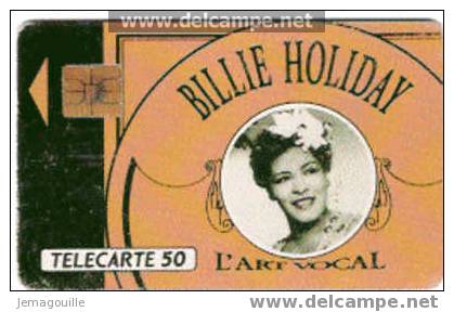 TELECARTE - F191 SO3 - 09/1991 BILLIE HOLIDAY 50U * - Colecciones