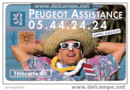 TELECARTE - F387 SO3 - 07/1993 PEUGEOT ASSISTANCE 50U * - Collezioni