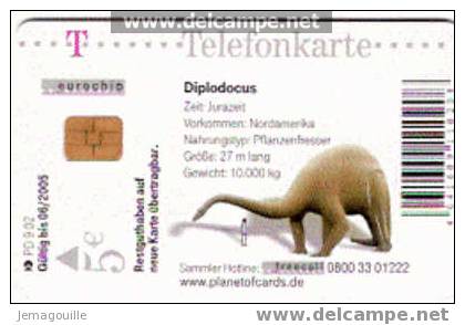 TELECARTE ALLEMANDE TELEKOM PD9 2002 5 Euros DICLOPODUS - Collezioni