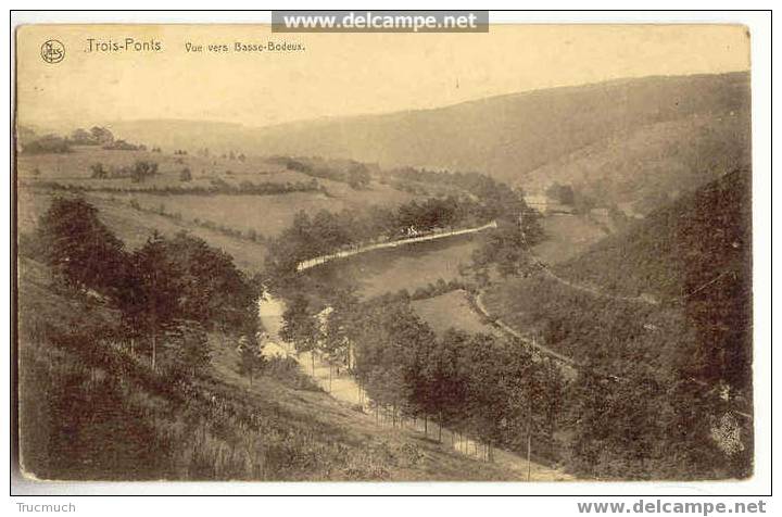 Lg74 -10 - TROIS-PONTS - Vue Vers Basse-Bodeux - Trois-Ponts