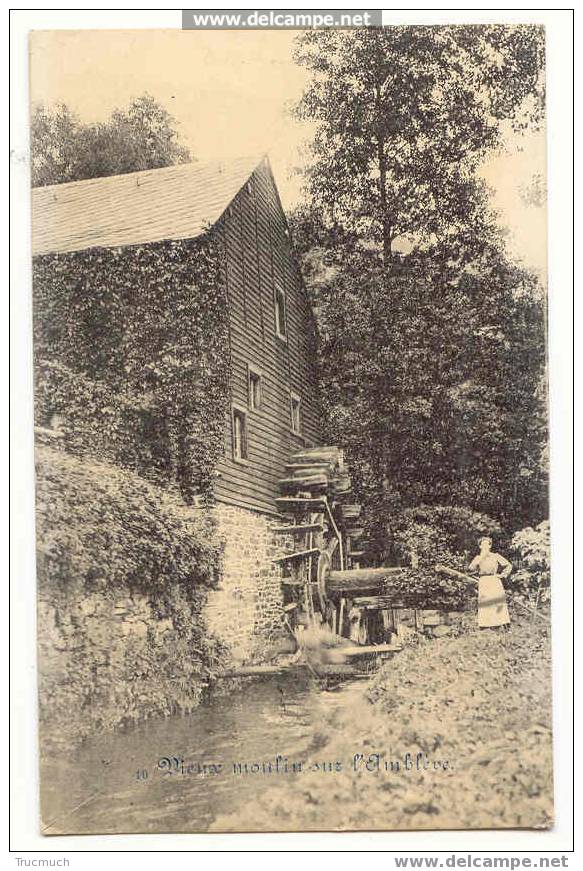 Lg70 -1 - (TARGNON) - Vieux Moulin Sur L´ Amblève - Water Mills