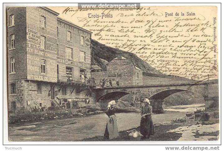 Lg74-25 - TROIS-PONTS - Pont De La Salm - Trois-Ponts