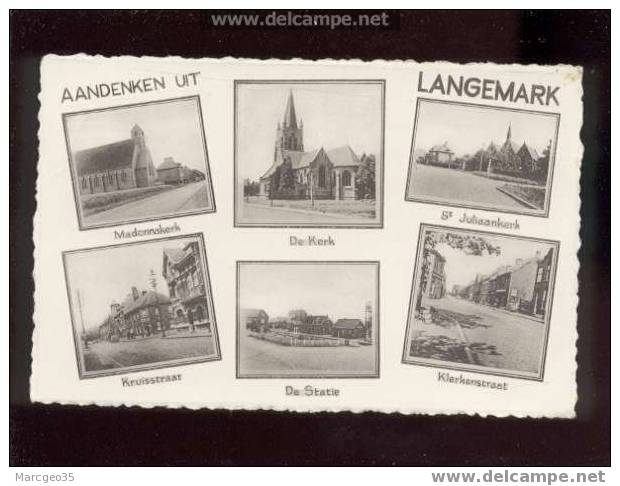 002378 Langemark Aandenken Uit Multivue Uit. Ghyselen Vanderper - Langemark-Poelkapelle