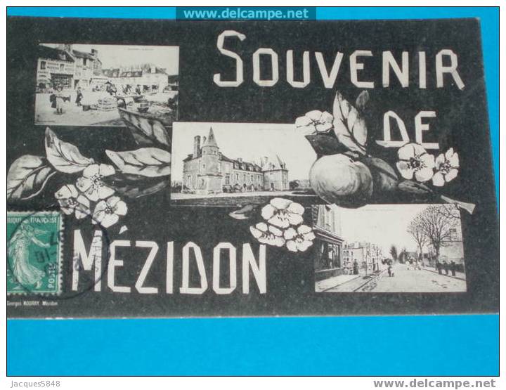 14) MEZIDON--souvenir De Mézidon- Tres Tres Belle Carte - Dives
