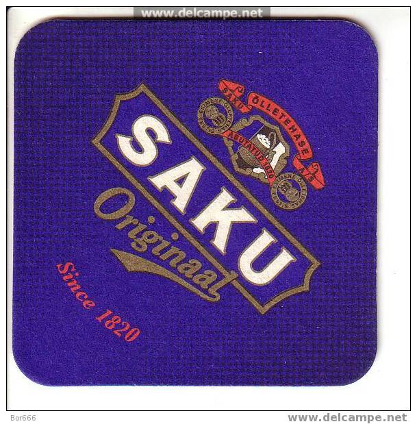 ESTONIA BEER / BIER COASTER - SAKU - ROCK / ORIGINAAL - Sous-bocks