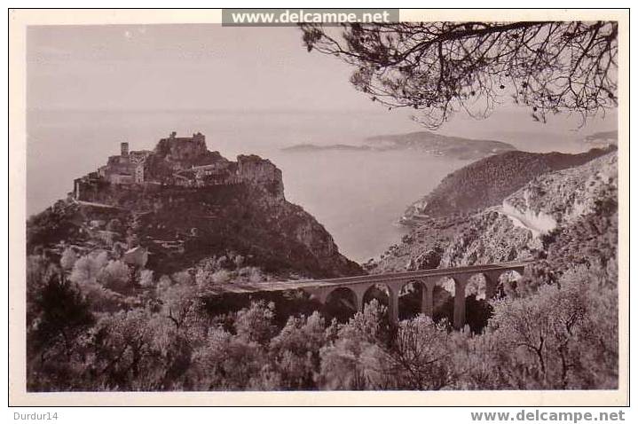 EZE.  Le Vieux Village Le Viaduc La Moyenne Corniche Et Le Cap Ferrat - Eze