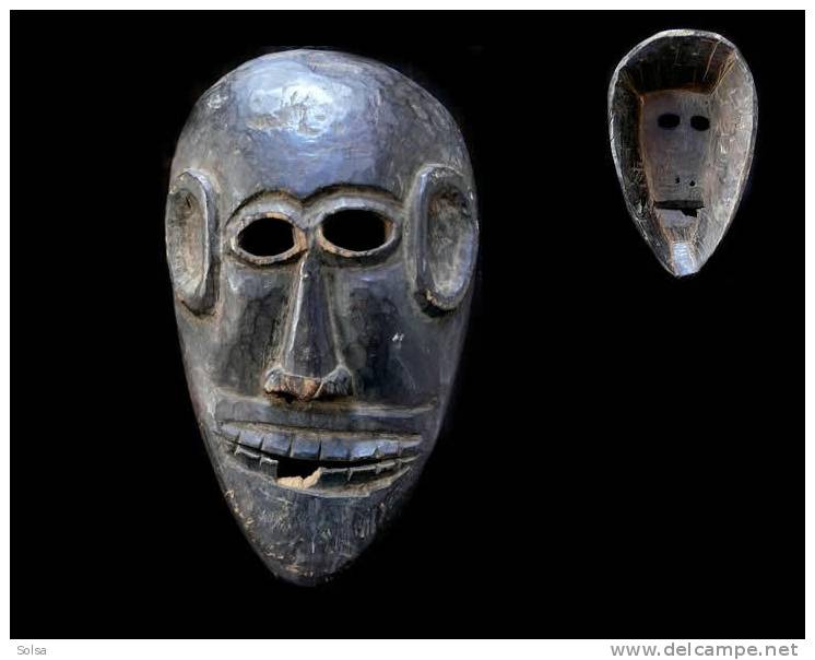 Ancien Masque Middle Hills / Old Middle Hills Mask - Art Africain