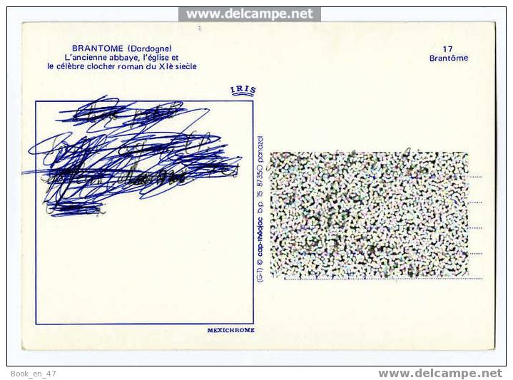 {25381} 24 Dordogne Brantome L' Ancienne Abbaye , L' église Et Le Célèbre Clocher Roman Du XIè Siècle , Pont - Brantome