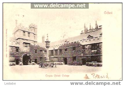 6386-OXFORD, Corpus Christi College - Oxford
