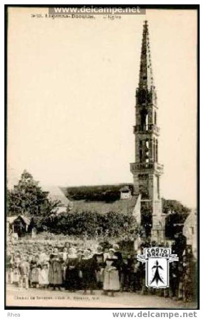 29 Logonna-Daoulas - 3033. Logonna-Daoulas - L'Eglise - Cpa - Daoulas