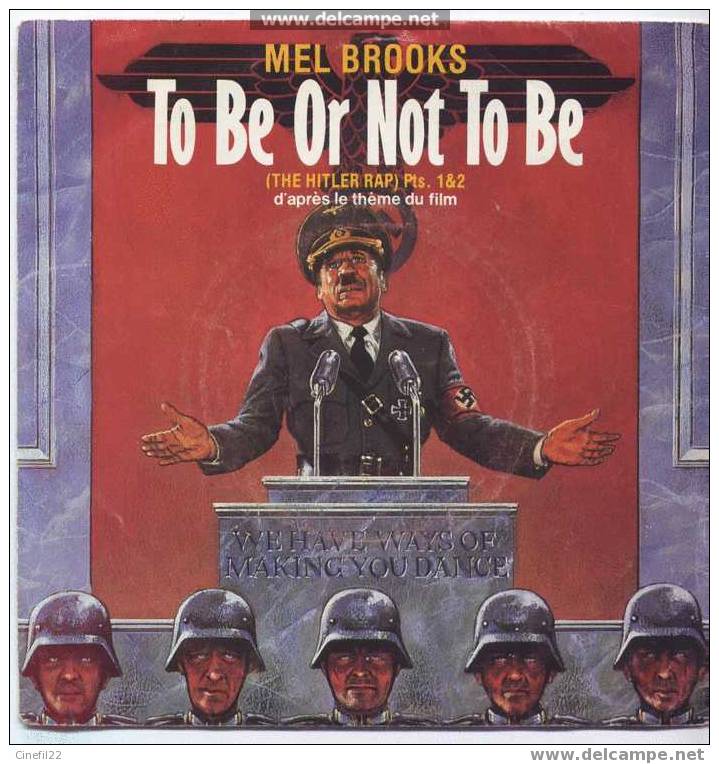 B.O. Du Film "TO BE OR NOT TO BE", Mel BROOKS - Musique De Films