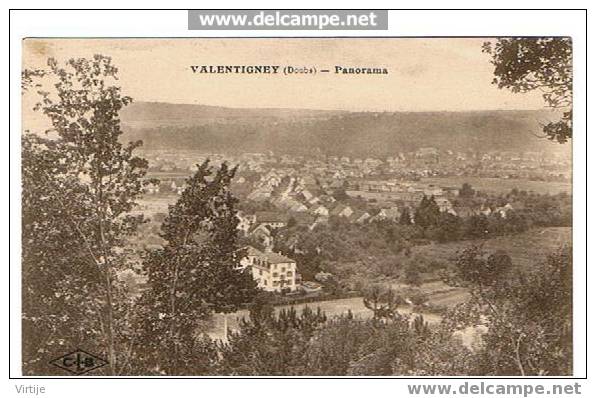 25.- VALENTIGNEY (Doubs).- Panorama. - Valentigney