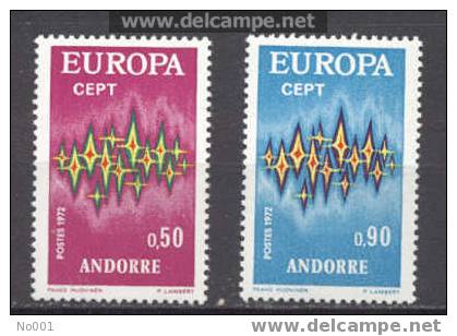 Andorre   217/218   * *  TB        Europa 1972 - 1972