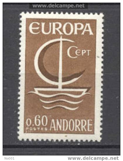 Andorre   178  * *  TB    Europa 1966 - 1966