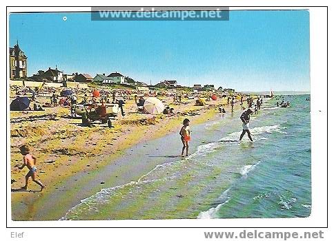 SAINT-MARTIN-DE-BREHAL ,La Plage , Animée D´Enfants ;TB - Brehal