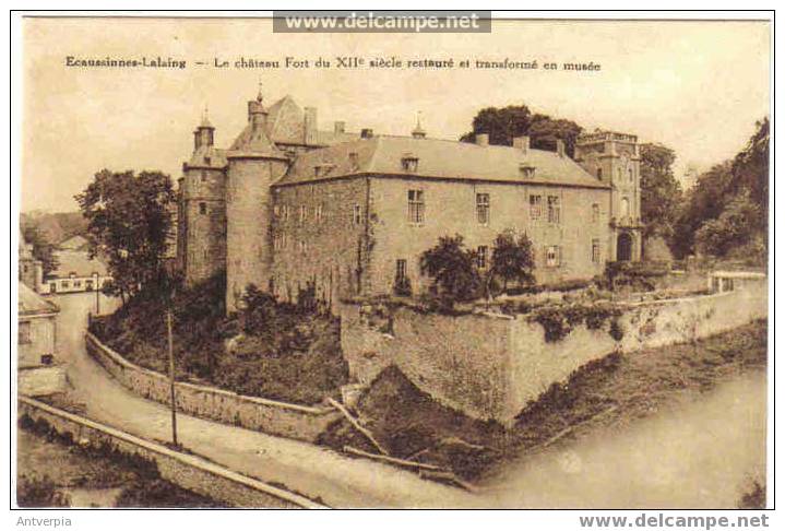 Lalaing Le Chateau Restauré Vierge - Ecaussinnes