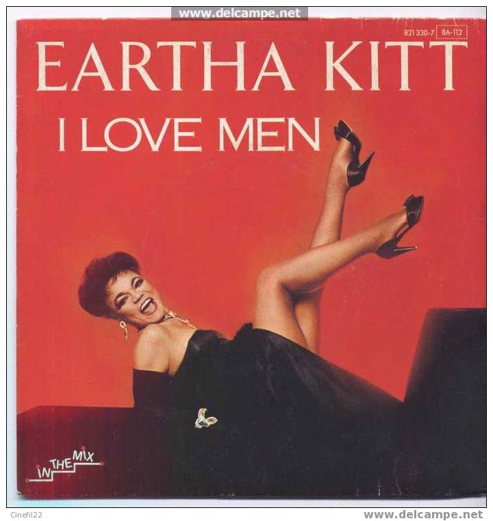 Eartha KITT, 1 Titre : "I Love Men" (Version Vocale Et Version Instrumentale) - Altri - Inglese