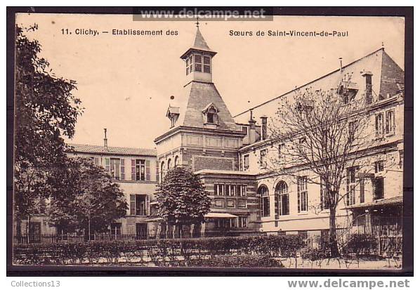 HAUTS DE SEINE - Clichy - Etablissement Des Soeurs De St Vincent De Paul - Clichy