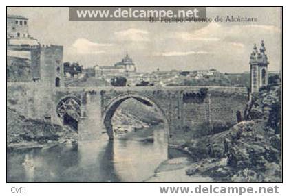 TOLEDO - PUENTE DE ALCANTARA Ca 1920 - POSTAL CARD - Toledo
