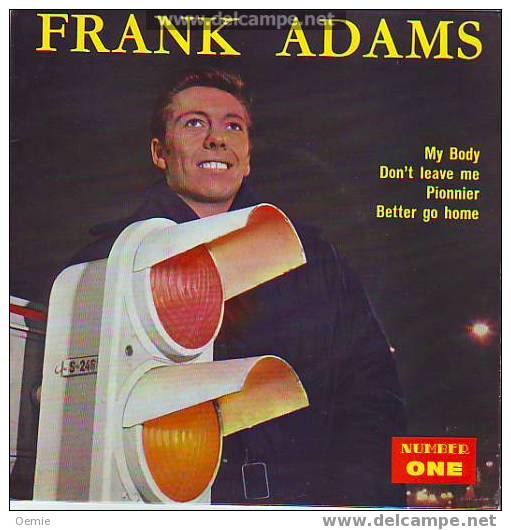 FRANK  ADAMS  MY  BODY - Other - English Music