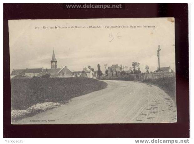 56 Damgan Entre Vannes & Muzillac ,vue Générale édit.david N°471 - Damgan