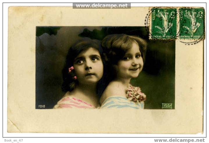 {27508} Fantaisie" Enfants " , Lilas 7010 , Circulée En 1912 - Autres & Non Classés