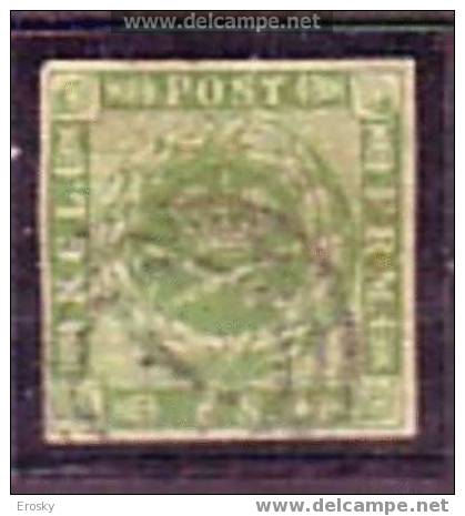 L4270 - DENMARK N°9 SIGNED - Used Stamps