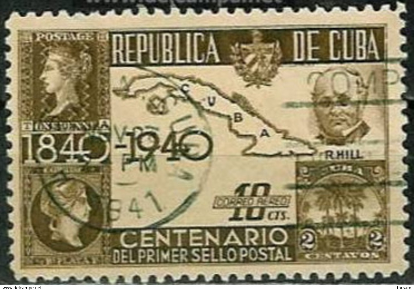 CUBA..1940..Michel # 169...used. - Used Stamps