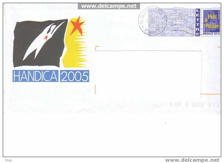 PAP "HANDICA 2005" - Listos Para Enviar: Transplantes/Logotipo Azul