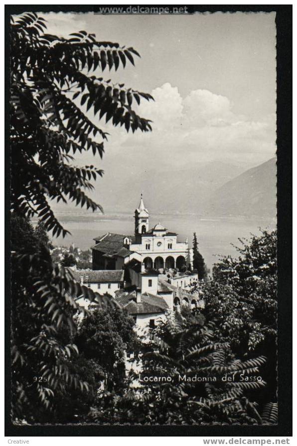 LOCARNO MADONNA DEL SASSO -Photo-Edition:O.SUSSLI-JENNY,Thalwil-Zurich1958 - Locarno