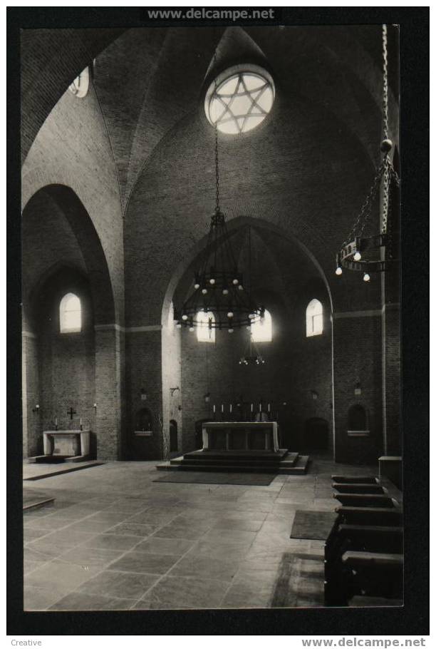 SINT-PAULUSABDIJ TE OOSTERHOUT   Abdijkerk Hoofdaltaar 1958 - Oosterhout