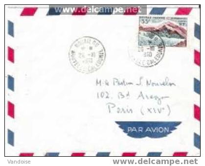 LETTRE PAR AVION 1960 - Lettres & Documents