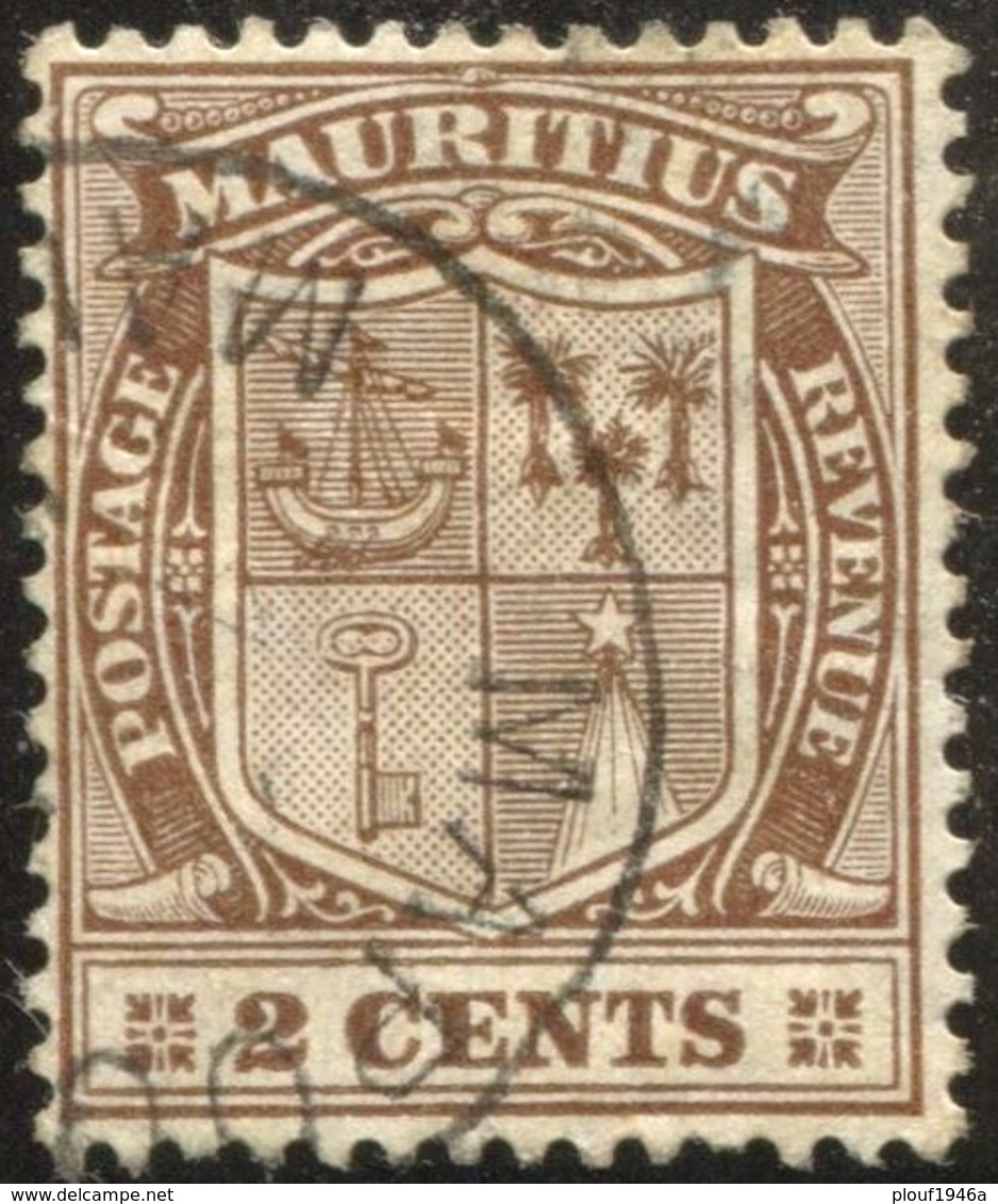 Pays : 320 (Maurice (Ile) : Colonie Britannique)  Yvert Et Tellier N° :  132 (o) - Mauritius (...-1967)