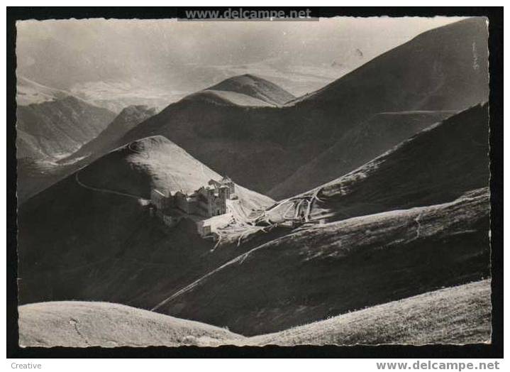 PELERINAGE DE N.-D. DE LA SALETTE --Le Sanctuaire Dans Une éclaircie + Timbre 1955 - La Salette