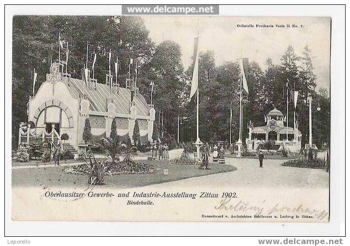 AK ZITTAU AUsstellung 1902 R*1437 - Zittau