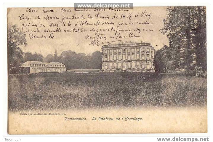 2048  - BONSECOURS - Château De L'Ermitage - Peruwelz