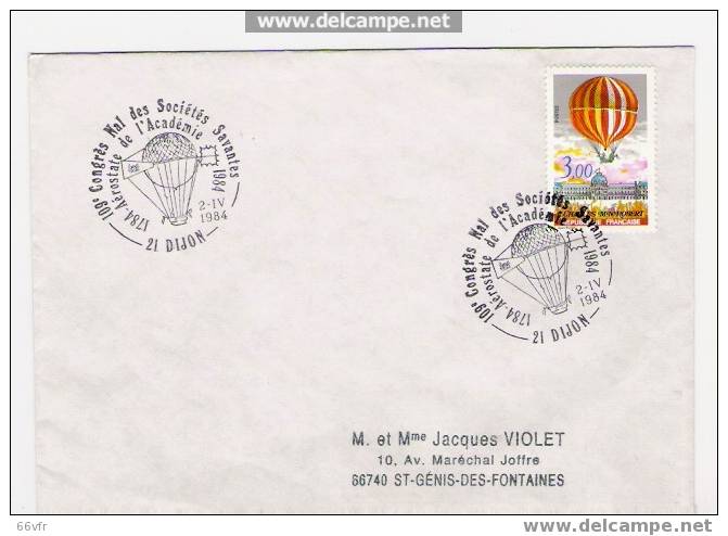 FRANCE / DIJON / 1984. - Montgolfier
