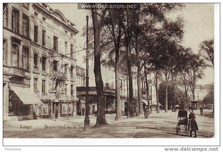 Liege Bd  De La Sauveniere 1912 - Amay