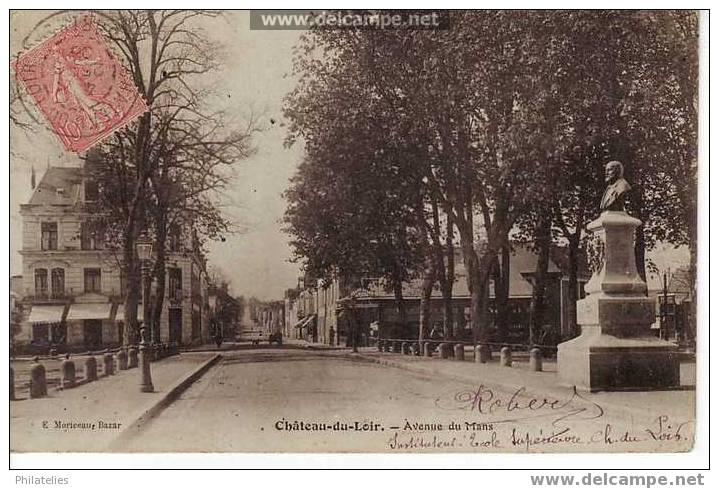 CHATEAU DU LOIR 1906 AV DU MANS - Chateau Du Loir