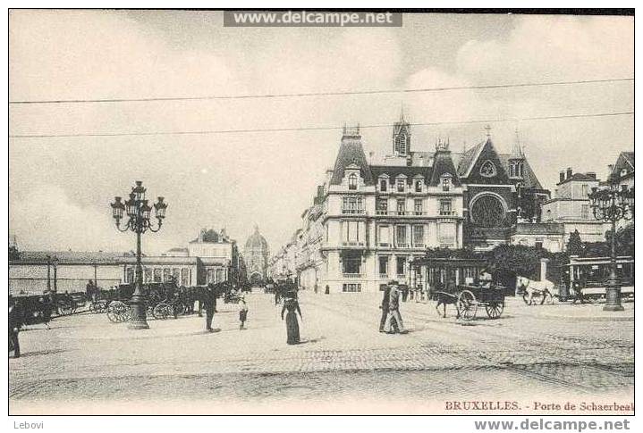 BRUXELLES  "porte De Schaerbeek" - Prachtstraßen, Boulevards