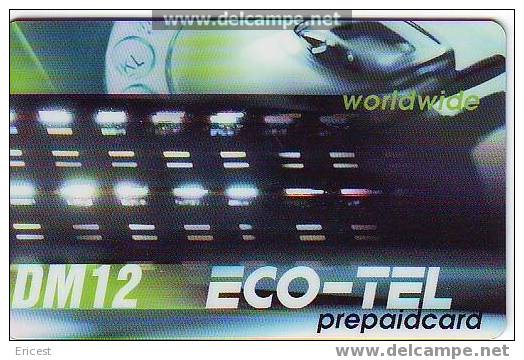 - ECO-TEL Prepaidcard 12DM ETAT COURANT - [2] Mobile Phones, Refills And Prepaid Cards