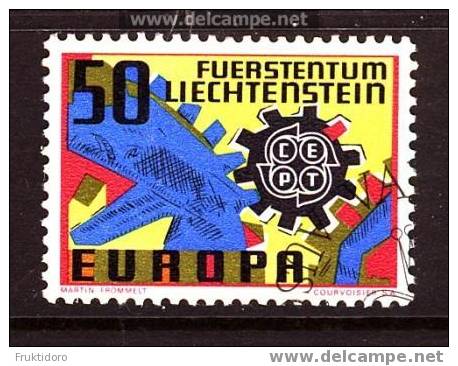 Liechtenstein Mi 474 Europa 1967 - Oblitérés