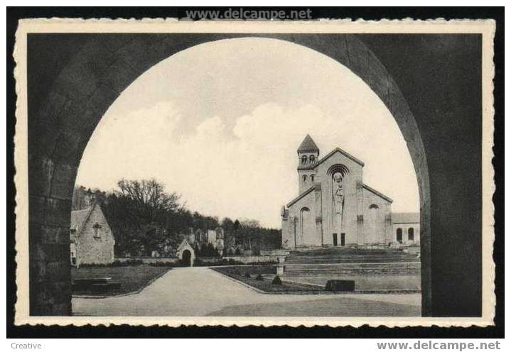 ABBAYE D'ORVAL Serie LUXEMBURG - BELGIQUE  -   Cour D'honneur - Florenville