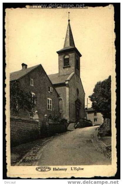 1870 -  Halanzy L'église - Aubange