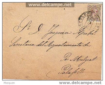 Carta BARCELONA 1896 - Briefe U. Dokumente