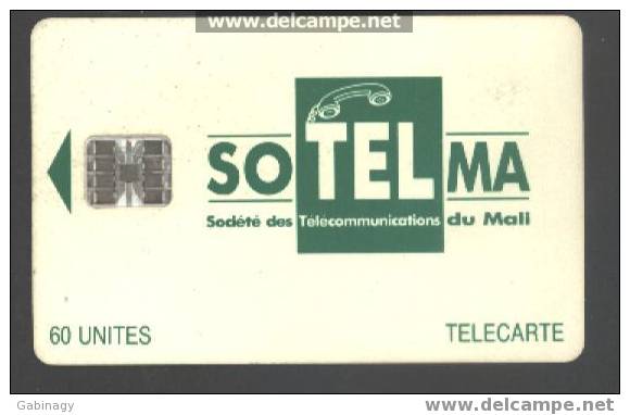 MALI - MAL-15a - 60 U. - GREEN LOGO - REV. B - RED BN - Malí