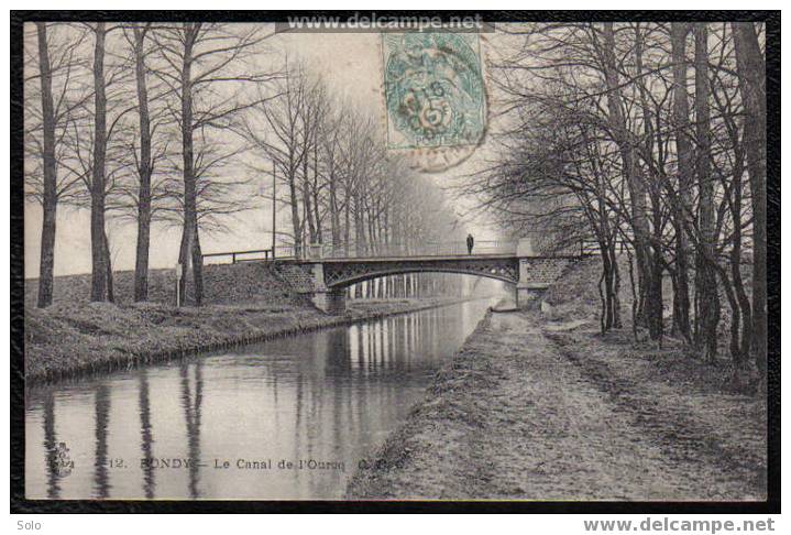 BONDY - Le Canal De L´Ourcq - Bondy