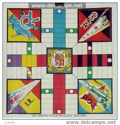 ANTIGUO PARCHIS CON PUBLICIDAD POLITICA Española De 1937 - (SE TRATA DE UNA REPRODUCCION) - Altri & Non Classificati