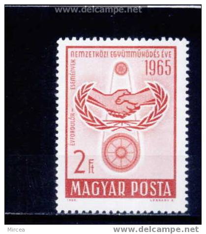 B1669 - Hongrie 1965 - Yv.no.1743 Neuf** - Unused Stamps