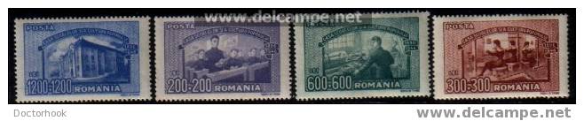 ROMANIA  Scott   # B 349-53*  F-VF MINT LH - Neufs